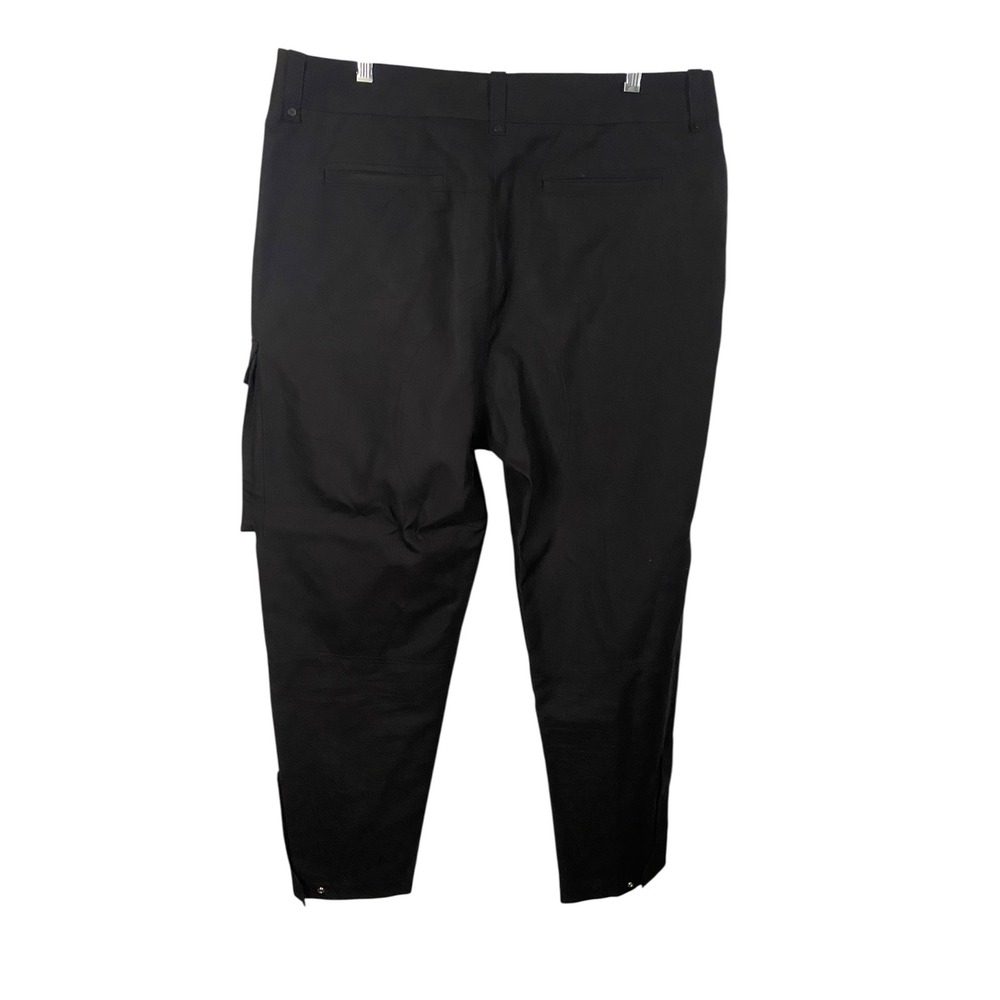 Christian Dior Homme Black Buckle Cargo Pants IT 54 US 38x28 Italy Mens